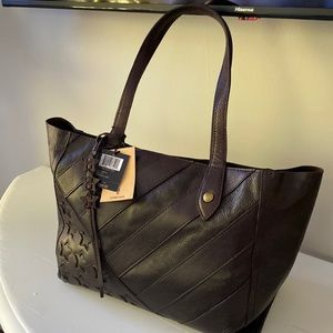 Frye Melissa Flag Tote Handbag Purse